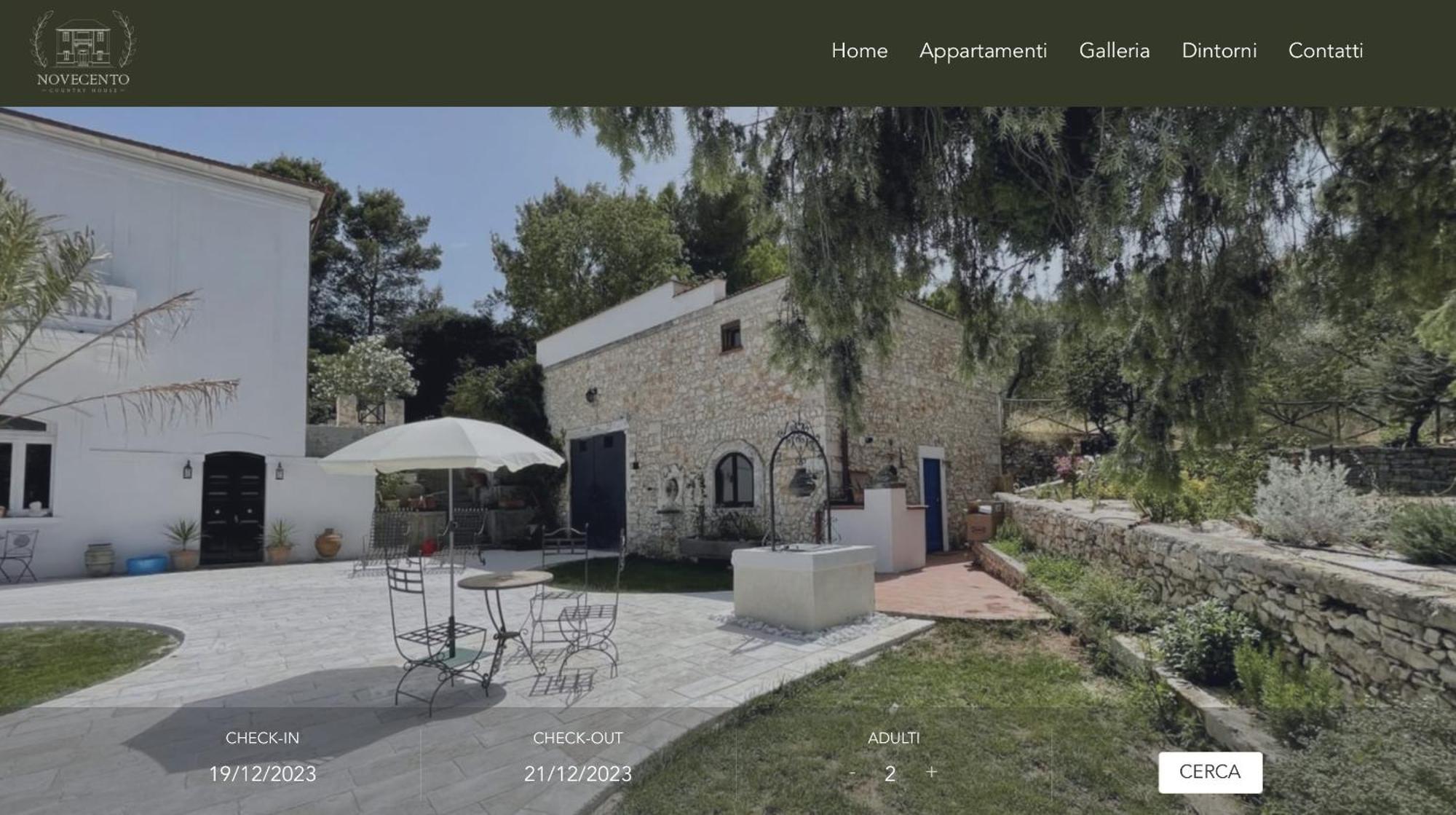 Novecento Country House В'єсте Екстер'єр фото